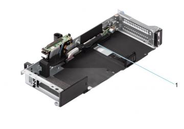 Bo mạch Dell PowerEdge R760 1x16 FHHL PCIE Riser R4P Board Kit - 535MN